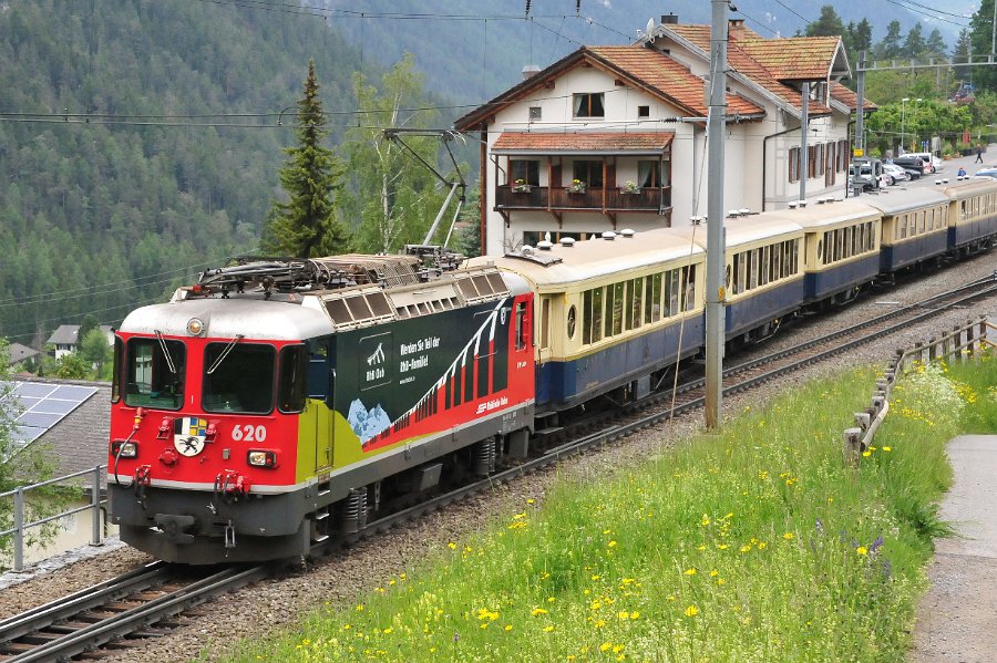 2019.06.10 RhB Ge 2-4 222 Bahnfest Bergün (12)